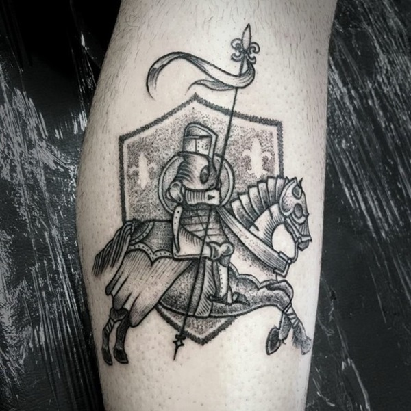 Idéias e Significados do Tattoo do cavaleiro 4 