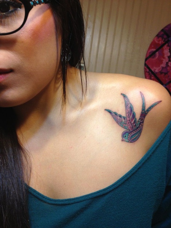 desenho de tatuagem de pássaro (4) 