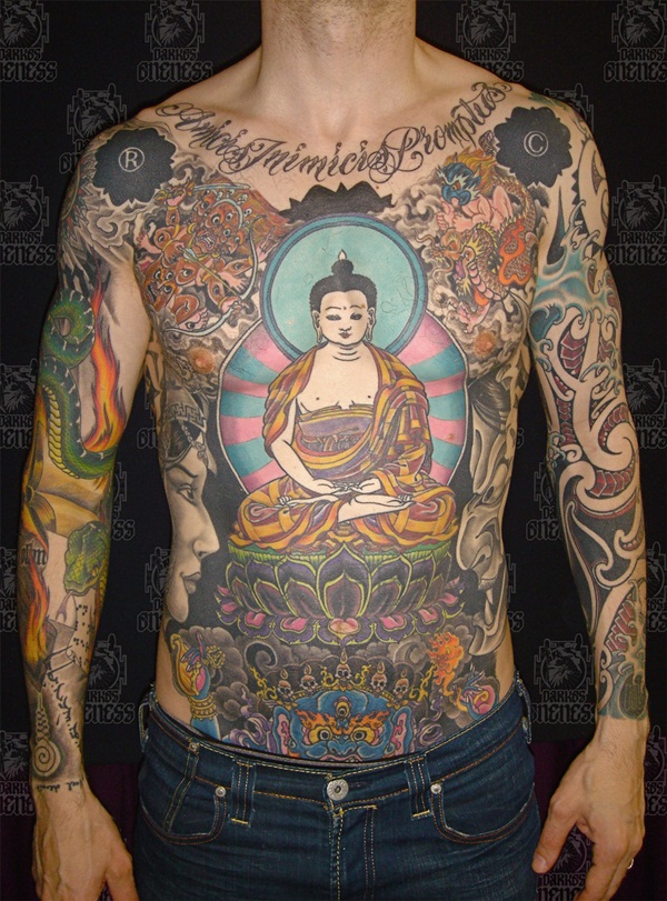 Desenhos de tatuagem de corpo inteiro para homens e mulheres12 