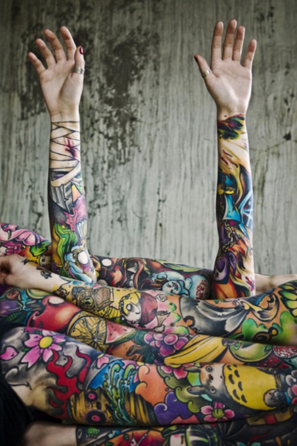 Idéias Coloridas De Tatuagem (34) 