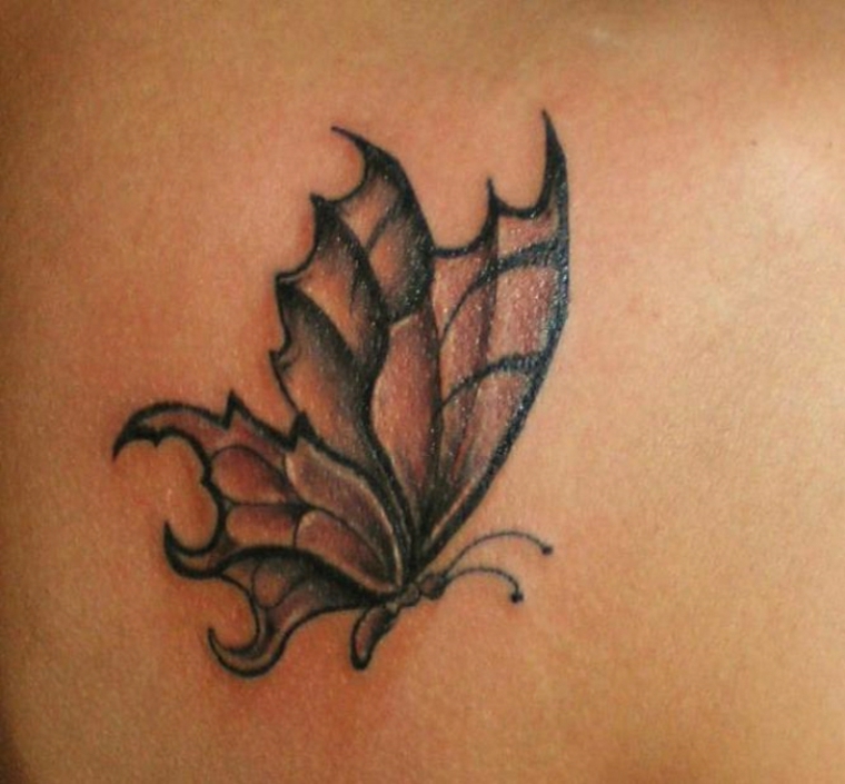 tatuagens com borboletas mulher 