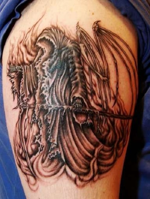 Tatuagem Grim Reaper 45 