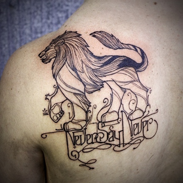 desenhos de tatuagem de leão para meninos e meninas27 