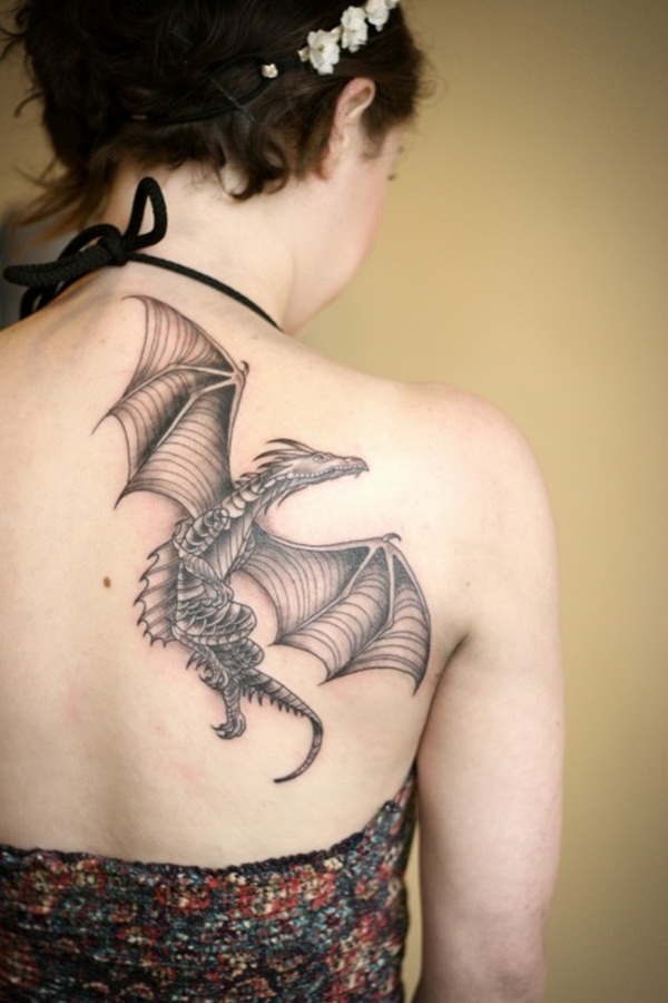 Desenhos de tatuagem de dragão para mulheres e men69 