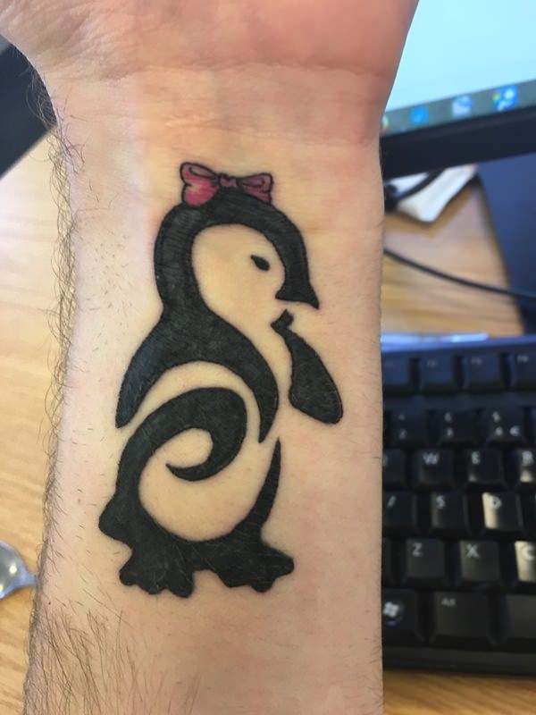 tatuagens de pinguim 