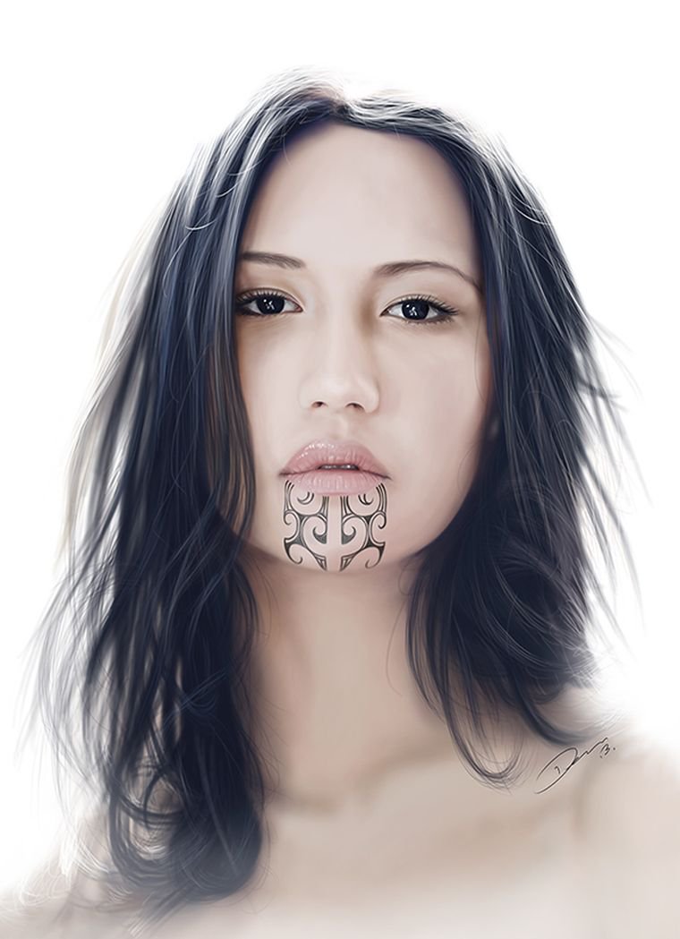 Maori tatuagens significado idéias-mulheres-tatuadas 