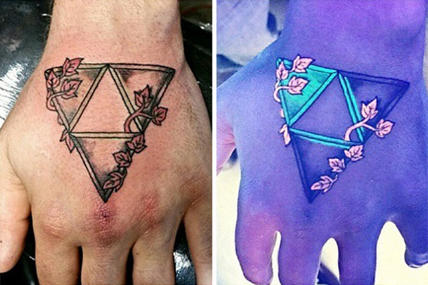 Tatuagens de glifo triangular 18 