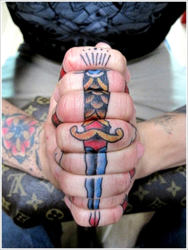 Idéias e Significados do Tatuagem do Punhal 20 