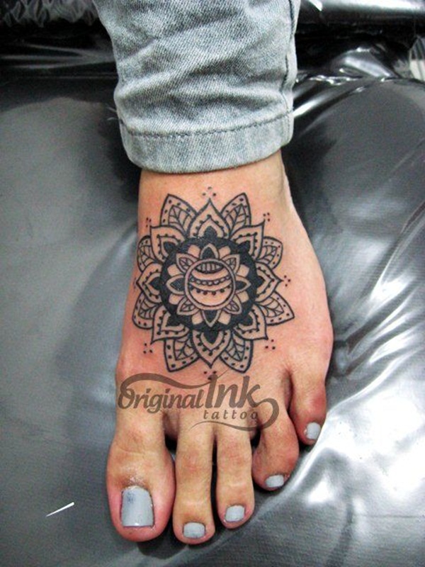 desenhos de tatuagem de mandala para girls39 