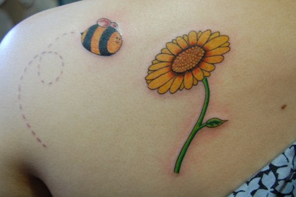 Significados de tatuagem linda abelha 13 