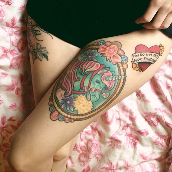97-tatuagens de unicórnio 