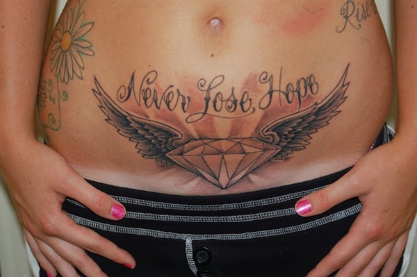 40 melhores exemplos de tatuagens de estômago 3 