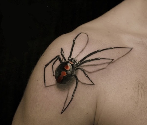 35 desenhos de tatuagem de aranha e idéias 2 