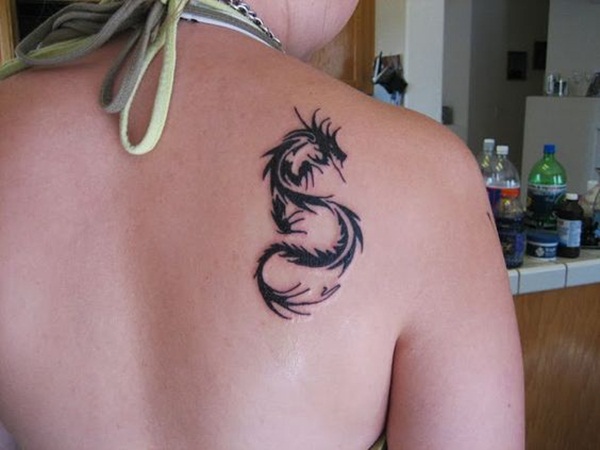 Desenhos de tatuagem de dragão para mulheres e men37 