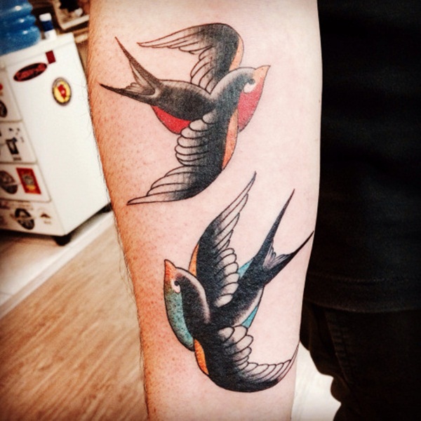 desenho de tatuagem de pássaro (88) 