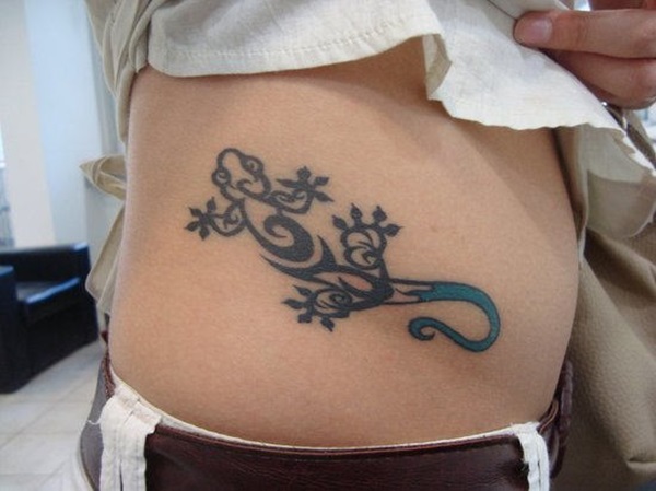 Desenhos e significados impressionantes do tatuagem do lagarto 14 