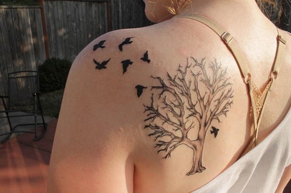 Desenhos de tatuagem de árvore3 