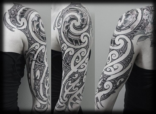 homens maori tatuagem 2018 