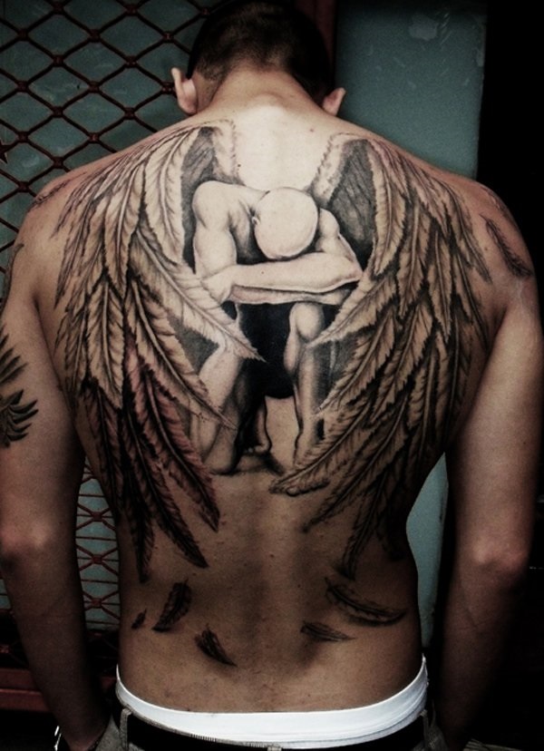 Desenhos de tatuagem nas costas e temas 22 