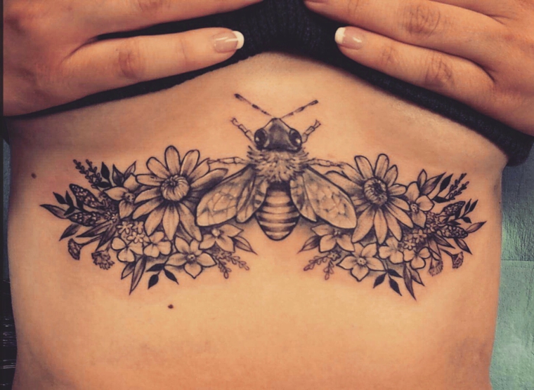 tatuagens para mulheres-flores 