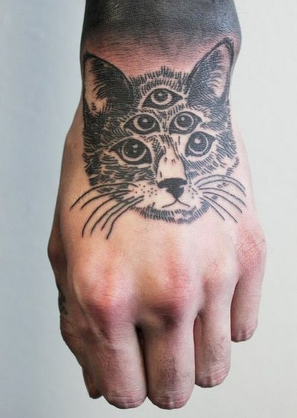 desenhos de tatuagem de gato para girls49 