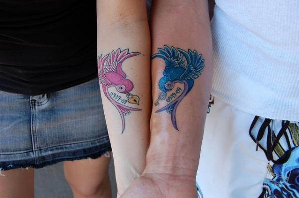 Desenhos de tatuagem de pássaro40 