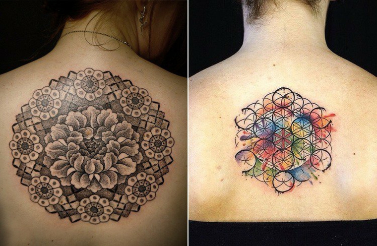Tatuagens com Mandala 