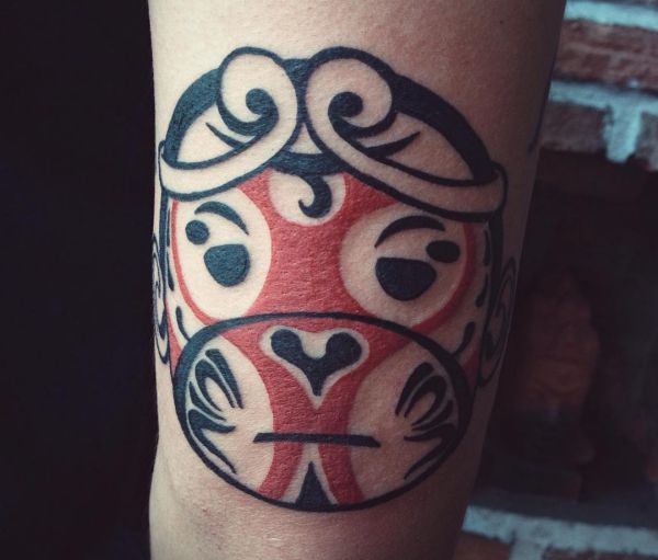 Tatuagem Tribal Macaco Haida Design 