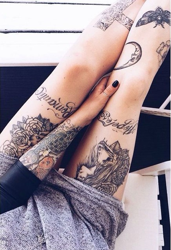desenhos de tatuagem de perna sexy de mulheres (2) 