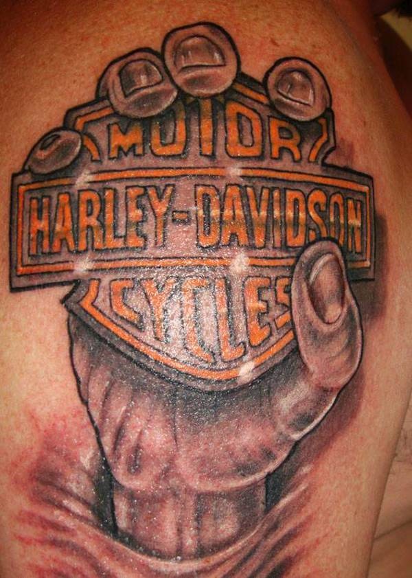 Idéias e inspirações exclusivas do Harley Davidson Tattoo 19 