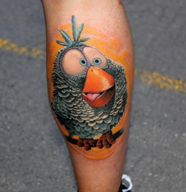 desenho de tatuagem de pássaro (18) 