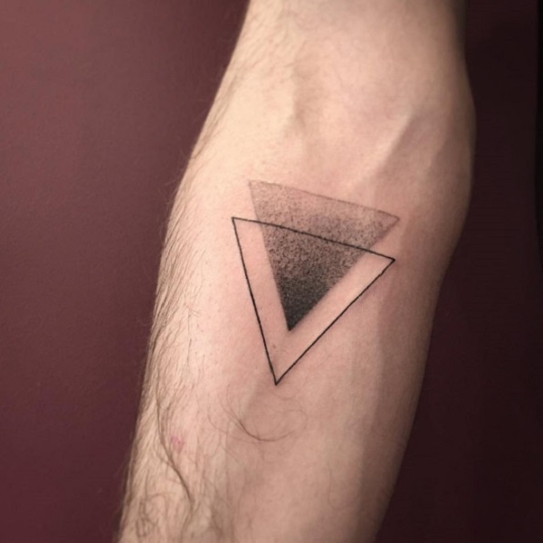 Tatuagens Triangulares de Glifo 12 