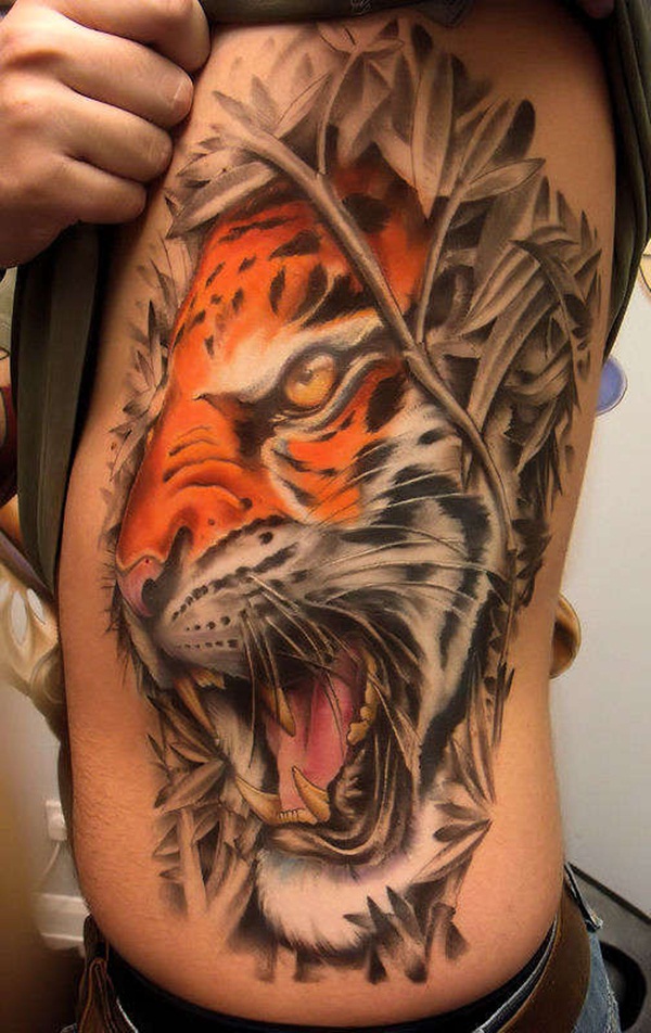 Desenhos de tatuagem de tigre para homens (4) 
