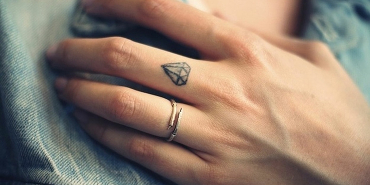 melhor-tatuagens-dedos-opções-pedras preciosas 