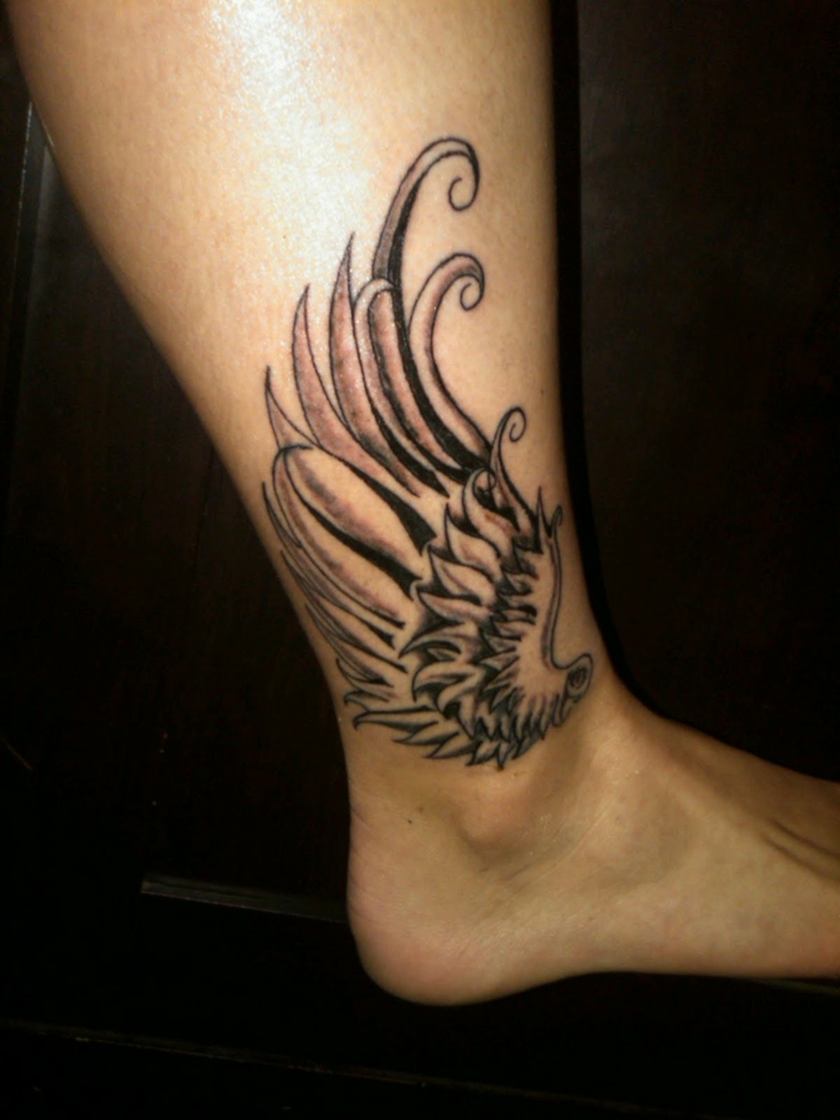 asas de tatuagem gêmeas 