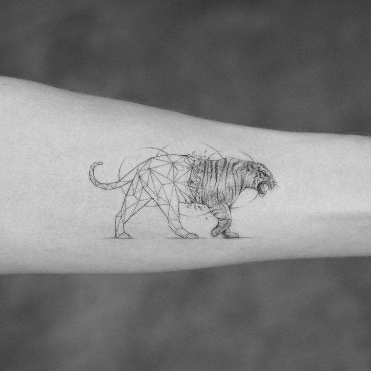 tatuagem de tigre 