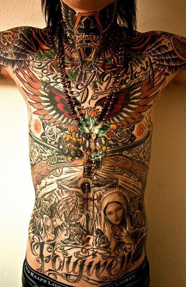 Desenhos de tatuagem de corpo inteiro para homens e mulheres19 