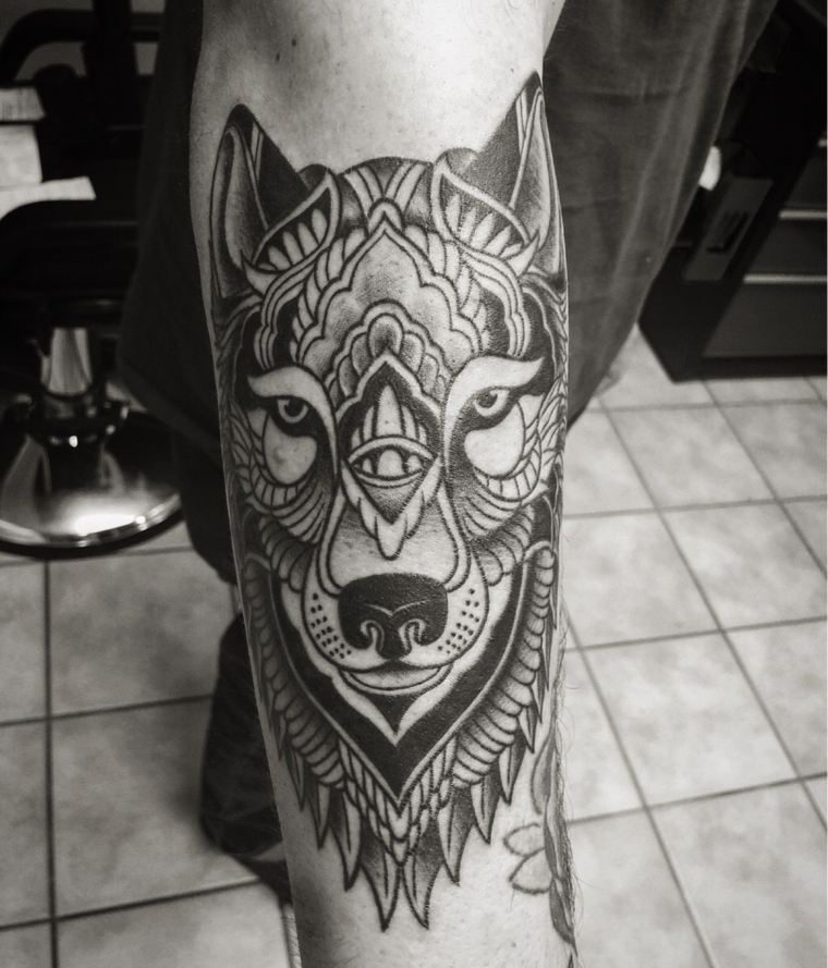 lobo-tatuagem-mandala-design 