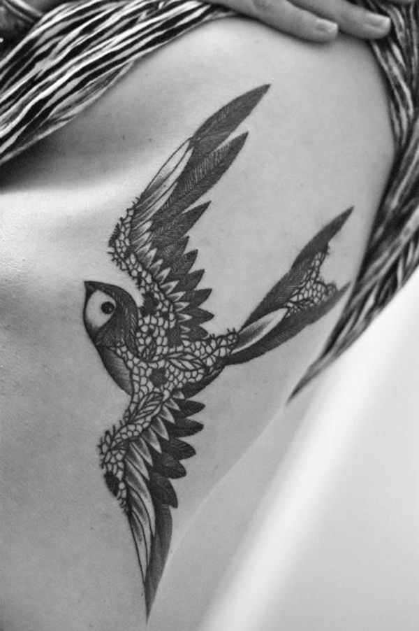 desenho de tatuagem de pássaro (7) 