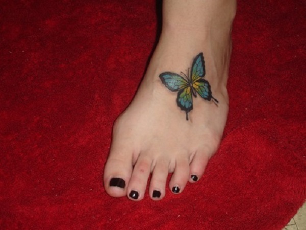 Tatuagem de borboleta 3D 15 