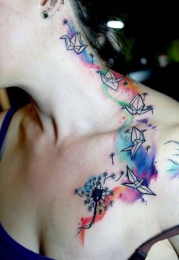 desenhos de tatuagem de pássaro (40) 