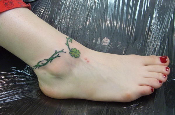 Tatuagens De Trevo De Quatro Folhas (4) 