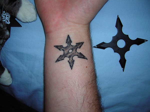 Significados do tatuagem da estrela de Ninja e projetos 2 