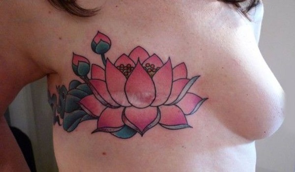 Desenhos de tatuagem de câncer de mama e significados 6 