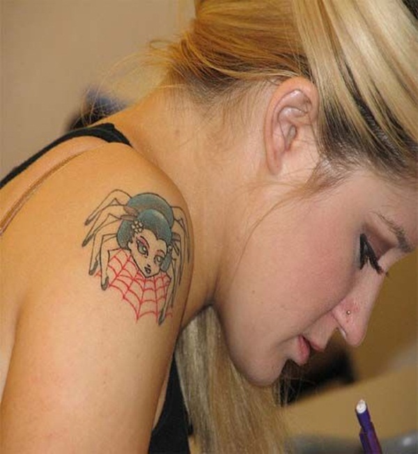 Desenhos de tatuagem de aranha para homens e mulheres1 (7) 