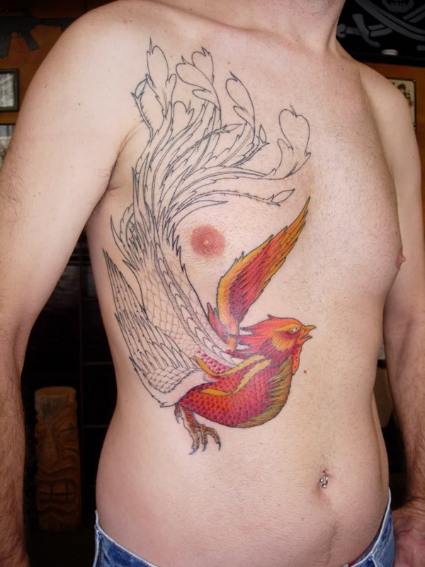 Desenhos de tatuagem de fênix53 