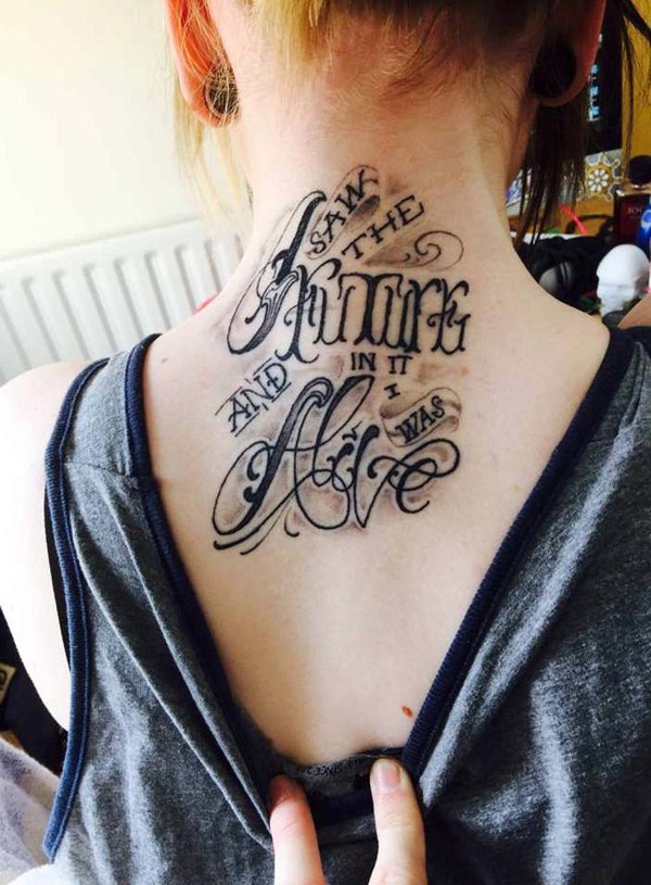 Desenhos de tatuagem de pescoço e idéias16 