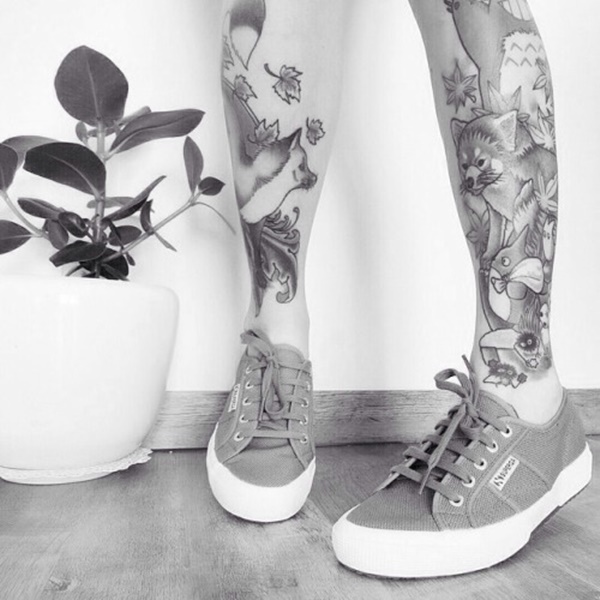 tatuagem de perna (60) 