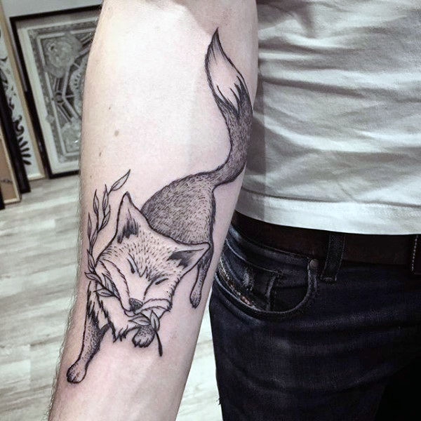 desenhos de raposa-tatuagem-6 