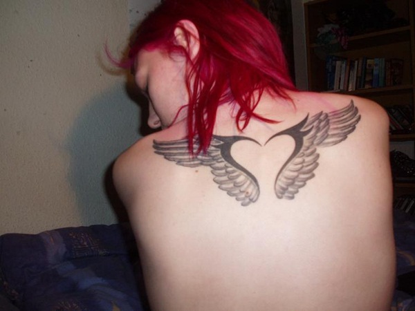 Desenhos de tatuagem de anjo e idéias51 